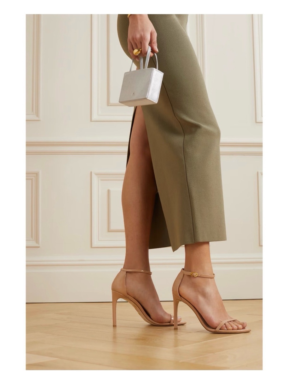 Stuart Weitzman Nudist Curve 100 Heels